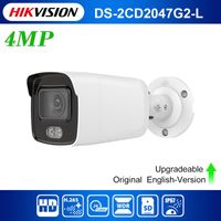Wholesale Cameras Hikvision MP POE DS CD2047G2 L CCTV Ip Camera Surveilance Colorvu Full Color Fixed Network