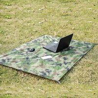 Wholesale NEWPortable Outdoor Picnic Camping Waterproof Moisture Mat Camouflage Reusable Sand Beach Blanket Sandproof Folding Bedding Cover CCD8549