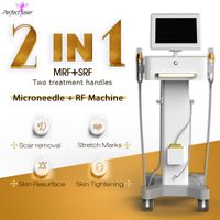 Discount micro needling acne scars 2021 microneedle RF Machine for Acne Scar Stretch Marks Removal radio frequency micro needling device