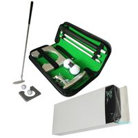 Wholesale 3 in one Portable Golf Putter Practice Set Golfs Ball Holder Putting Training Aids Tool with Carry bag