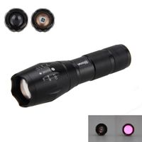 Wholesale Vastfire LED Torch Black IR nm w Night Vision Infrared Zoomable Lamp Resistant Flashlights Torches