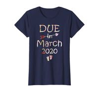 Wholesale Womens Womens Pregnancy Announcement Shirt Due Date March See You i