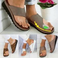 Wholesale Dog Apparel Women Shoes Platform Toe Ring Slippers Sandals Comfy Ladies Wedge Flip Flops