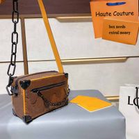 Wholesale New Designer Box Bags Womens Fashion Hot Selling Handbag Lady New Trendy Print Trunk Shoulder Bags Girls Crossbody Bag with Box