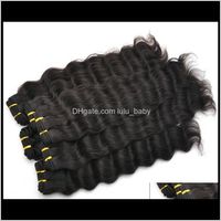 Wholesale Brazilian Extension Deep Wave Curly Human Weave Double Weft Oo5Tj Wefts Kxhtn