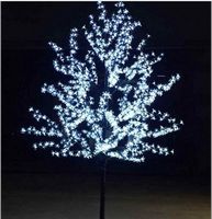 Wholesale LED Cherry Blossom Tree Lamp Meters High Simulation Natural Trunk Wedding Decoration Lighting Garden Decoration