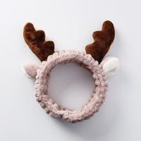 Wholesale Hair Clips Barrettes Net Red Face Set Band Cute Cat Ears Plush Cartoon Elk Antler Ornaments