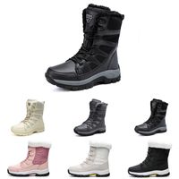 Wholesale Discount winter boots men shoes women outdoor snow warm plush boot fashion breathable mens womens trainers sneakers