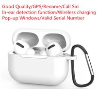 Wholesale airpods pro headphones Touch Control Wireless TWS Bluetooth earphones sports headset mAh charging box for Apple Android