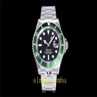 Wholesale Old style Rotating Alloy Bezel Mens Automatic Cal ETA AR Factory Watch Men th Anniversary Watches L Steel Retro Wristwatches