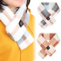Wholesale Scarves Washable Pad Shawl USB Charging Temperature Control Winter Scarf Electric Heated Neck Wrap Warmer