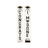 Wholesale Party Decoration Graduation Backdrop Banner Couplet Background Independence Day Curtain Decor cm Theme Fabric Porch Sign Couplets