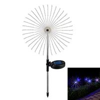 Wholesale Night Lights EF Solar Outdoor Upgraded Firework Shapes Garden Light Bigger And Wider Panel For Patio Yard Decorations