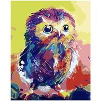 Wholesale Paintings Abstract Bird Animal Painting By Numbers Modern Wall Art Picture Acrylic Paint Unique Gift For Home Decor x50 Artwork
