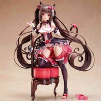 Wholesale Nekopara Chocola PVC Action Figure Anime Figure Japane Model Toys Alphamax Maid Drs Collection Doll Gifts For Adult