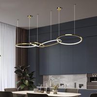 Wholesale Nordic Led Stone Chandelier Hanging Lights Luminaria Pendente Kitchen Fixtures Dining Bar Living Room Pendant Lamps