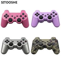 Discount joystick sixaxis Game Controllers & Joysticks Bluetooth Controller Gamepad For PS3 Play Station 3 SIXAXIS Controle