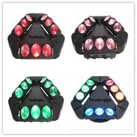 Wholesale Effects Rotating Led Dj Spider Beam Light w Rgbw in1 Sweeper Moving Head Wash Stage