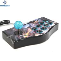 Wholesale Game Controllers Joysticks Fighting Stick Arcade Joystick Gamepad Controller For USB PC PS3 Android W Original Retail Box