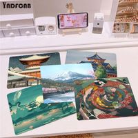Wholesale Mouse Pads Wrist Rests YNDFCNB Design Japanese Style Art Japan High Speed Mousepad For CS GO Smooth Writing Pad Desktops Mate Gaming