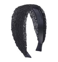 Wholesale Edge pressing hair anti slip hair covering white hair band versatile accessories for going out