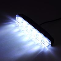Wholesale Emergency Lights x Xenon White LED Super Bright DRL Daytime Running Driving Fog Lamps Waterproof Vehicle Car Lamp