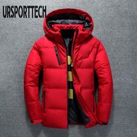 Wholesale Men s Down Parkas High Quality White Duck Thick Jacket Men Coat Snow Male Warm Brand Clothing Winter Outerwear