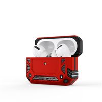Wholesale Luxury Military grade Shockproof Earphone Cases For AirPods pro PC Heavy Duty Charging Box Wireless Bluetooth Headset Protect cover