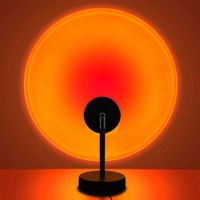 Wholesale USB Rainbow Sunset Red Projector Led Night Light Sun Projection Desk Lamp for Bedroom Bar Coffee Store Wall Decoration Lighting