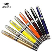 Wholesale Colors Choose Top Selling Rollerball Pen JINHAO mm Nib Silver Trim Removable Ink Refills Ballpoint Pens