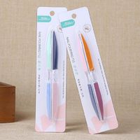 Wholesale Sanding Nail File Six Sided Polishing Colorful Stainless Steel Clippers For Manicure Tool Files