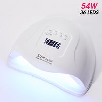 Wholesale ROHWXY UV Dryer Drying All Gel W Ice Machine Manicure LED Lamp For Nail Art Design Tools