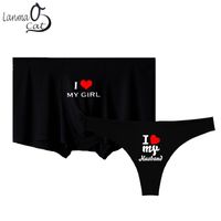 Wholesale Women s Panties Seamless Underwear For Couples Sexy Thongs Men Boxer Shorts Lover Cute Panty Comfortable Underpants Big Plus Size