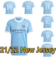 Wholesale 2021 New York City Mens FC Soccer Jerseys MORALEZ TINNERHOLM Home Blue Football Shirt HEBER CASTELLANOS MEDINA Short Sleeve Uniforms