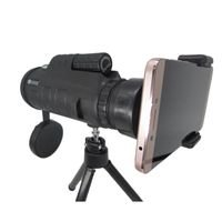 Wholesale Monocular Telescope X50 Portable Wide angle Zoom Lens Night Vision With Tripod Cell Phone Holder For Hunting Camping Telescopes