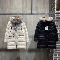 Wholesale Winter puffer jacket designer hoodie parka down coats long clothes sweater sweatsuits for women s goose apparel vest blouses hooded sweatshirt windbreaker slim fit