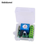 Wholesale Smart Home Control pc Wireless Remote Switch Mhz DC V CH Relay Mhz Receiver Module For Learning Code Transmitter