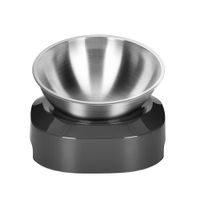 Wholesale Stainless Steel Dog Feeders Dogs Cat Bowl Food Water Bowls with Stand Metal Easy to Clean Double Single Pet Feeding Feeder Bowl