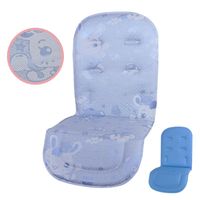 Wholesale Stroller Parts Accessories Natural Fabric Pram Summer Cool Mat Double sides Baby Cushion Universal Seat Mattress Pad For