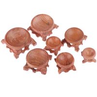 Wholesale Durable Crystal Ball Holder Acid Branch Wood Display Stand Base For Sphere Globe Stone Home Decor Decorative Objects Figurines