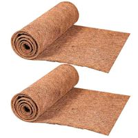 Wholesale No Slip Snow Ice Carpet Waterproof Anti Slip Natural Coir Mat Non Slip Walkway Outdoor Runner For Front Door Pack Carpets