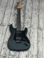 Wholesale Custom ST Quality Black Electric Guitar Ebony Fingerboard