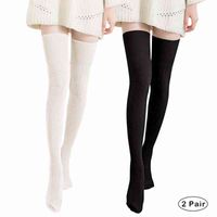 Wholesale Thigh High Over Knee Socks for Women Girl Winter Outdoor Sports Warm Crochet Long Socks Leg Warmer Leggings Y1222