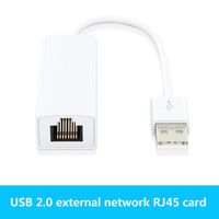 Wholesale Audio Cables Connectors USB To RJ45 Ethernet Network LAN Adapter Card For PC Laptop