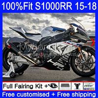Wholesale Injection Mold OEM Kit For BMW Bodywork S1000 RR S RR S1000RR Body No S RR S Factory blue RR S1000 RR Fairing Fit