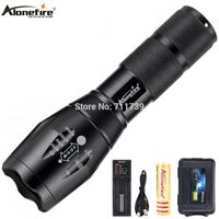 Wholesale AloneFire E17 Led Lumens CREE XP L V6 Torch Zoomable Flash Light Lamp Lighting For Battery Flashlights Torches