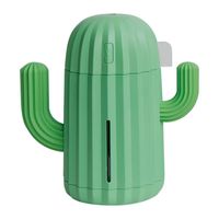 Wholesale Kitchen Faucets ML Cactus Air Humidifier USB Aroma Essential Oil Diffuser With Warm Light Car Humidificador