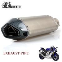 Wholesale Motorcycle Exhaust System Universal Muffler Pipe Modify ATV Dirt Bike For Kawasak Z Ninja