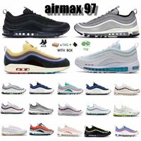 Wholesale NEW airmaxs s shoes MSCHF x INRI Jesus Sean Wotherspoon shoes men women triple black white silver throwback future bred game royal mens running sports sneakers