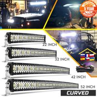 Wholesale Working Light CO quot quot quot Inch Led Bar x4 Offroad Rows For Trucks Uaz Spot Flood Combo V V Driving Barra Work Lights